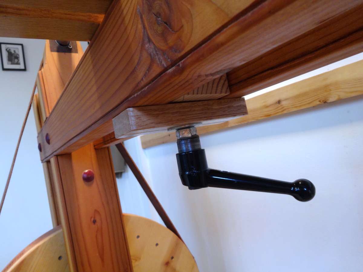 Treadle Lathe – New Banjo & Tool rest